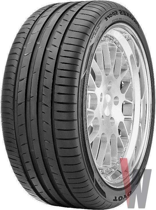 Toyo Proxes Sport size325/25R21 load rating 102 speed rating 134680